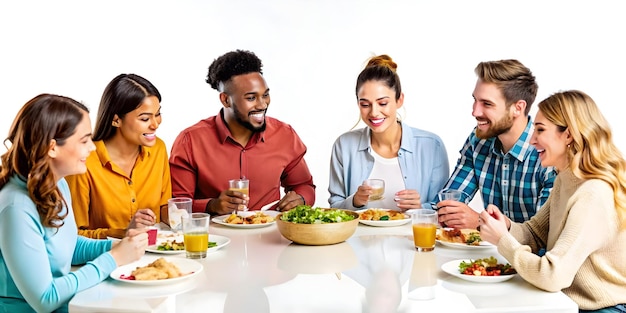 Улыбки за столом